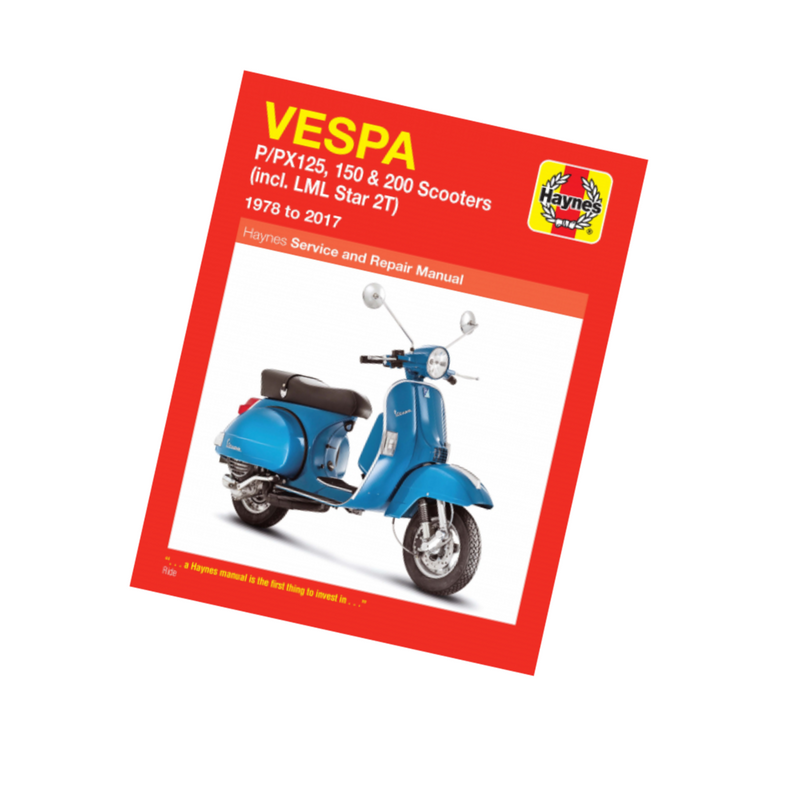 Haynes Manual Service & Repair Vespa PX 125-200 (1978-2014)